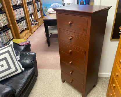 Bench Made Solid Cherry 6 Drawer Lingerie Chest