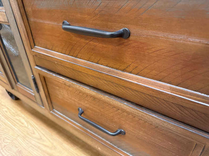 Industrial Rustic Sideboard On Casters