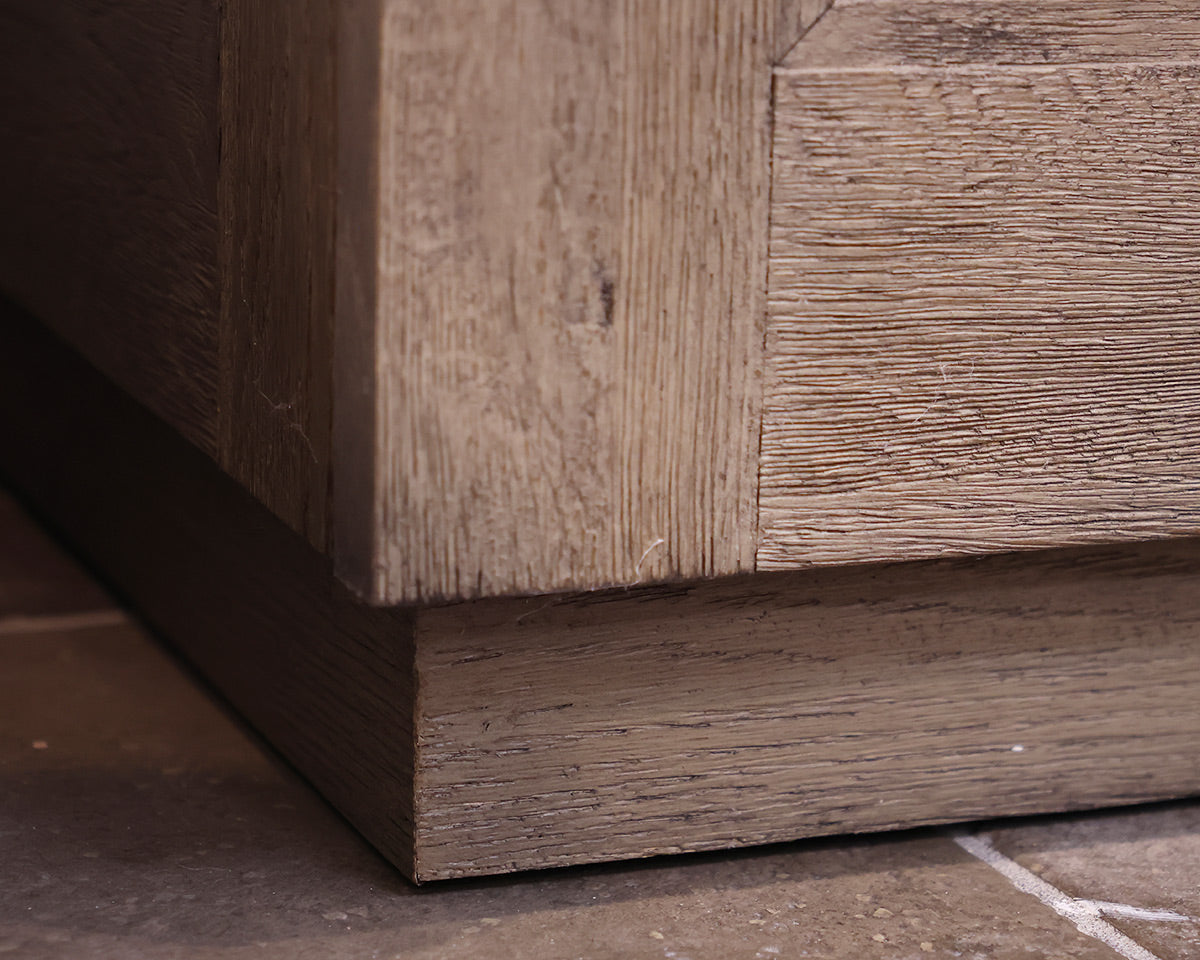 Restoration Hardware Oak Credenza