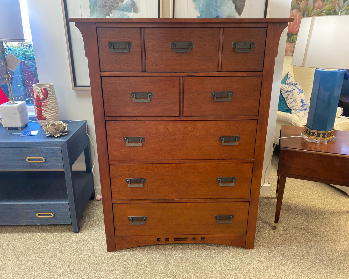 Broyhill Mission Style Cherry Chest