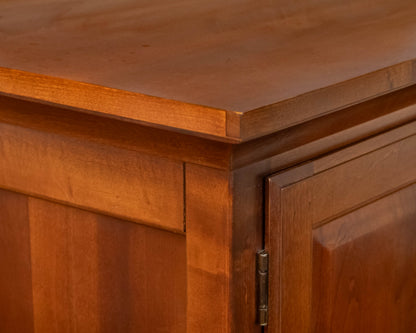 Thomasville Impressions Armoire in Cherry with Wood Pulls