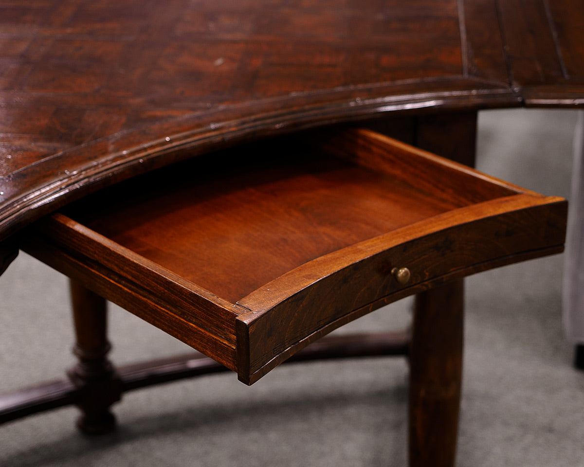 Sterling Collection Semi-Circle Mahogany Desk