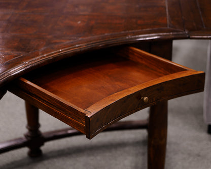Sterling Collection Semi-Circle Mahogany Desk
