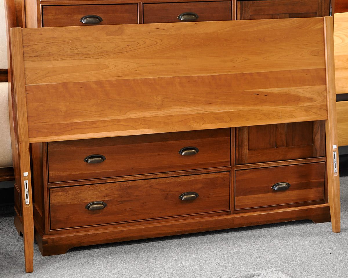 Circle Furniture Queen Cherry Bed Frame