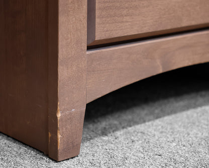 Home Office Desk in Taupe Gray Finish