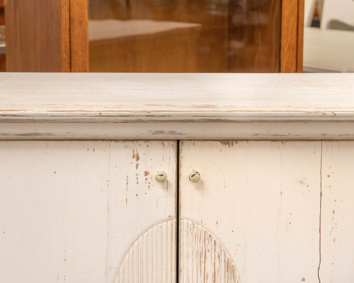 Sarreid 4 Drawer Whitewash Sideboard