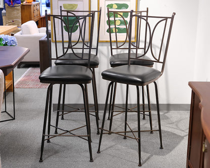 Set of 4 Charleston Forge Bar Stools