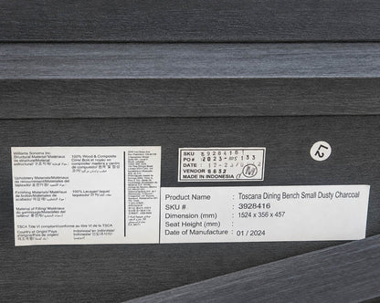 Williams Sonoma Home 'Toscana'  Bench