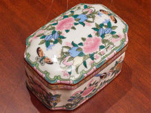Rose Medallion Porcelain Box