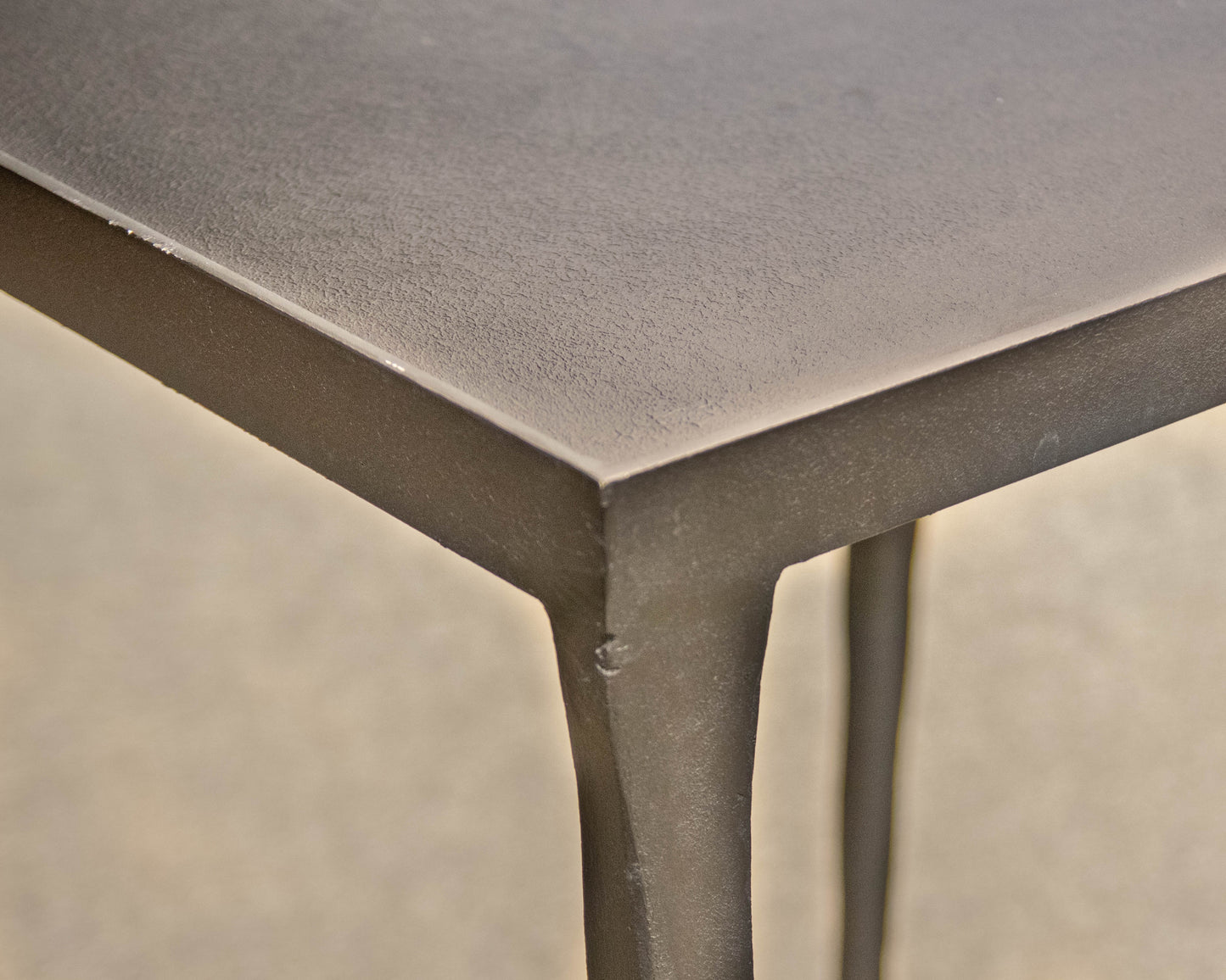 Crate & Barrel 'Silviano' Metal Console