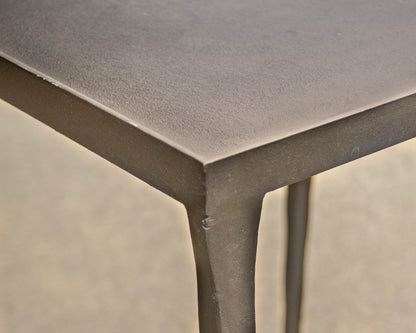 Crate & Barrel 'Silviano' Metal Console