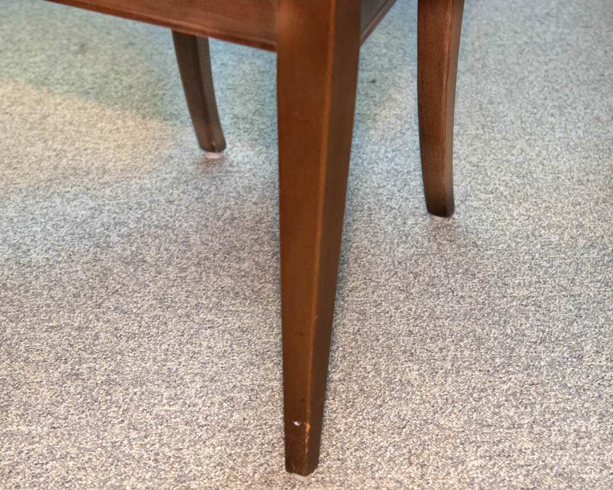 Set of (8) Henredon Mahogany Sheild Back Dining Chairs