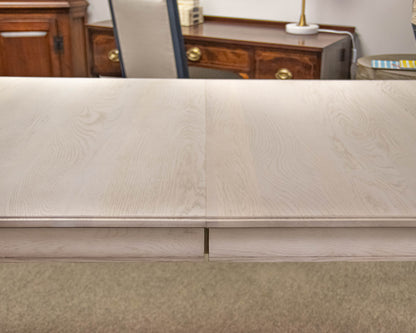 Gat Creek Marseille 84" Expanding Dining Table in Weather Oak Sail Finish