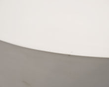 CB2 Cap 35" Ivory Cement Cocktail Table
