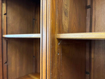 2-Piece Triple Bookcase with Adjustable Shelves