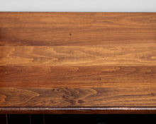 Rustic Console w/ Warm Wooden Top