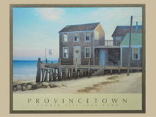 Provincetown Print in Driftwood Frame