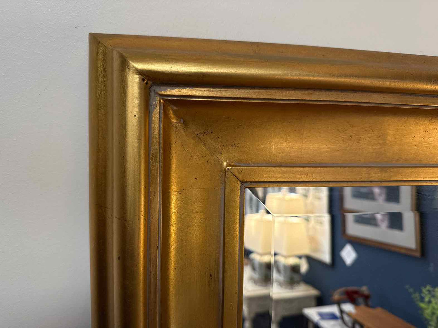 Gold Leaf Wall Mirror