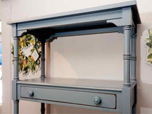 Stanley 'Robin's Egg Blue' 3 Shelf 3 Drawer Etagere