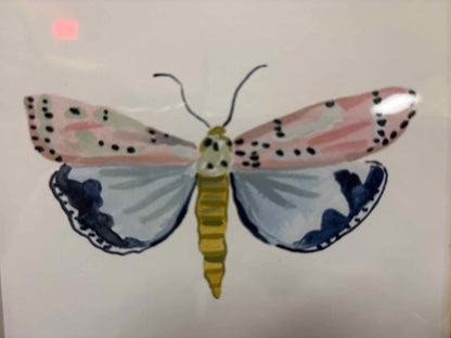 'Pastel Moths I S/3 B' Wall Decor