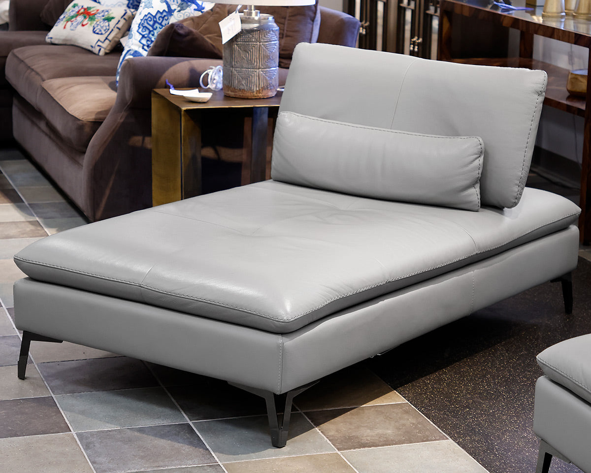 Roche Bobois 'Scenario 2' Leather Chaise