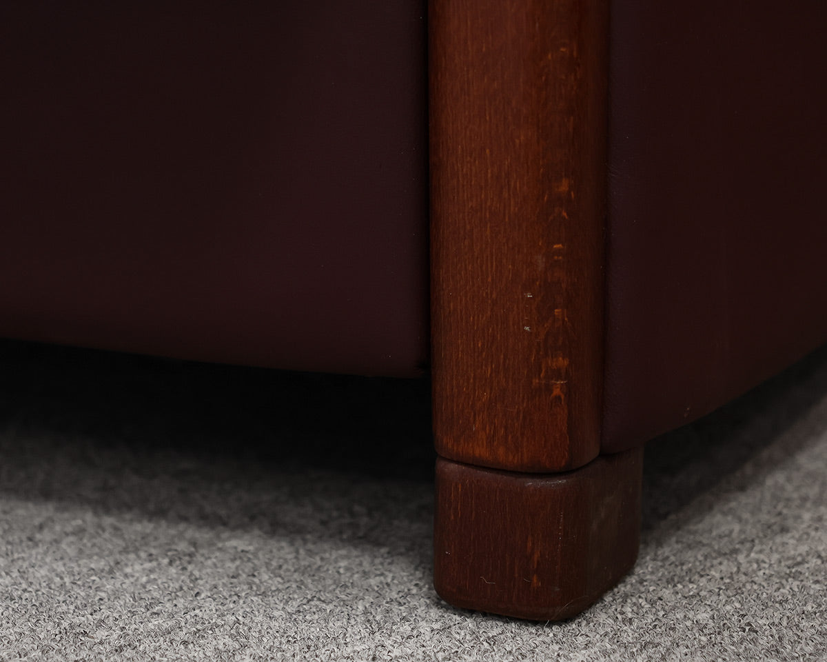 Ekornes Leather Accent Chair