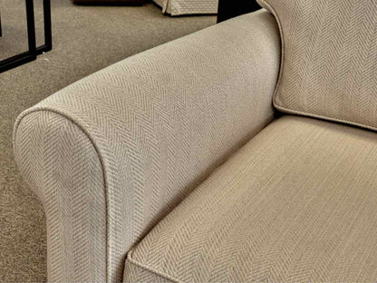 Pottery Barn Pair of Chairs w/ Matching Ottoman