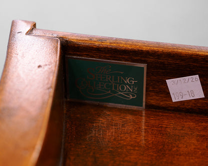 Sterling Collection Semi-Circle Mahogany Desk