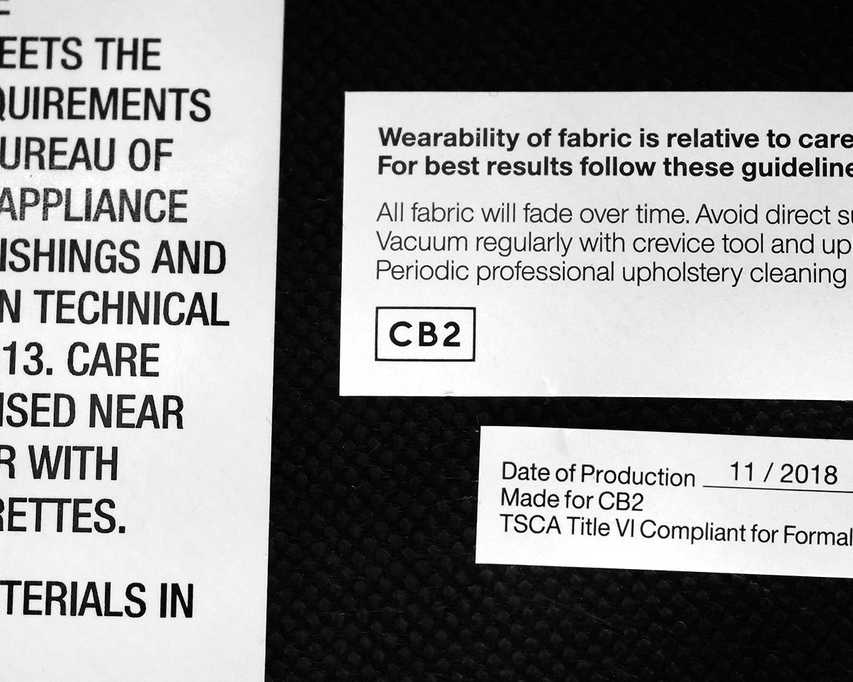 Black Boucle Desk Chair