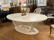 Tritter Feefer 'Rita' Oval Dining Table in Cream