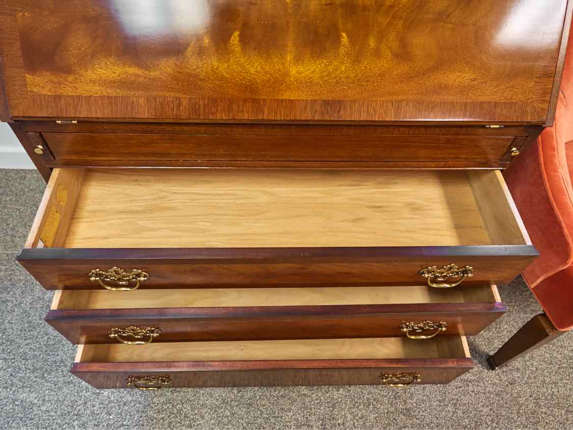 Hickory Chair James River Collection Mahogany Secretary Desk