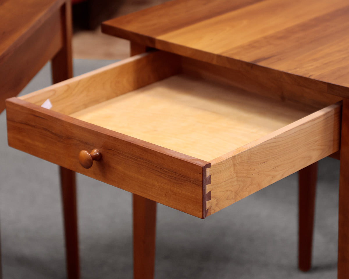 Pair of Cherry Pond Designs Shaker Style Side Tables