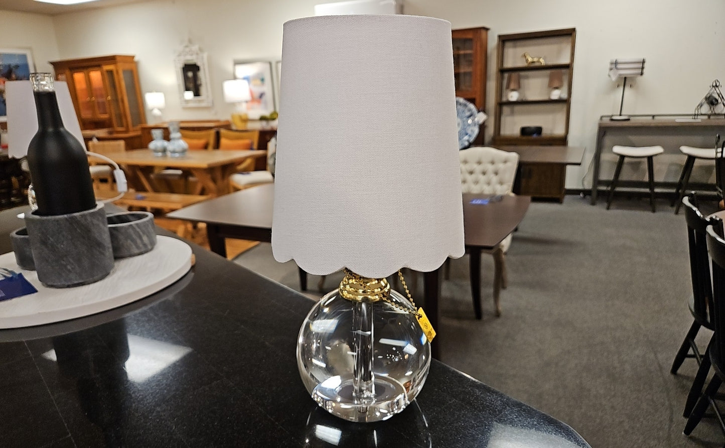 'Beatrice'  Pure Crystal Glass Accent Lamp