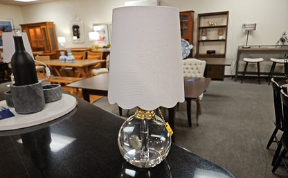 'Beatrice'  Pure Crystal Glass Accent Lamp