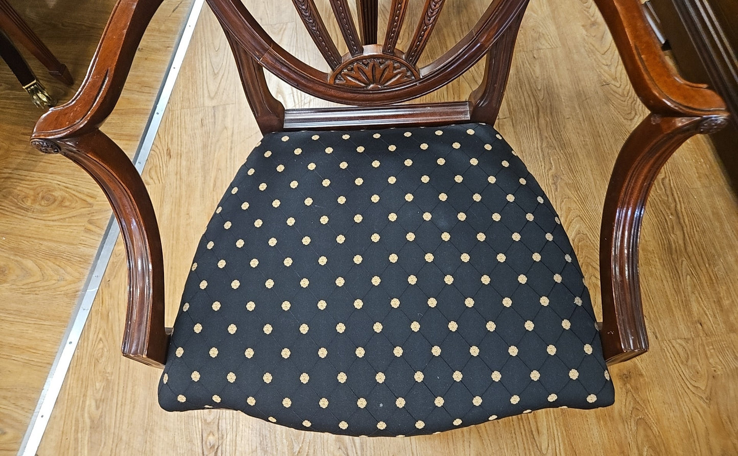 Baker Pair of  'Historic Charleston' Arm Chairs