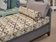 Gray Upholstered Bench Seat Daybed