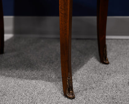 Mahogany Traditional Accent Side Table