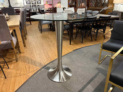 Glass Top Pub Table