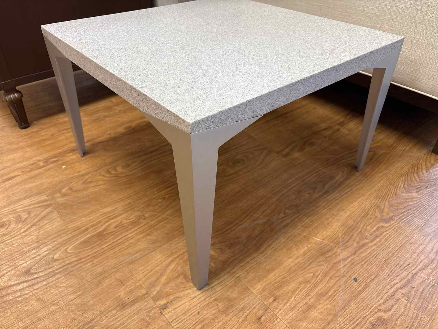 Mikilia Granite Top Side Table