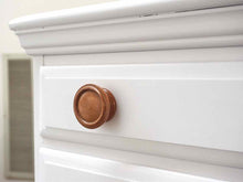 Solid Sugar Maple Chest in White Finish