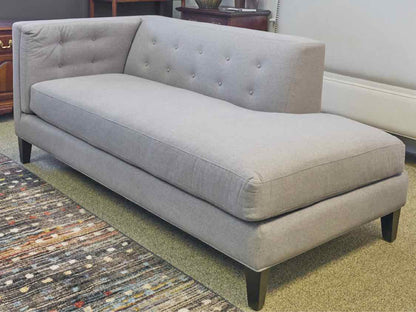 Jonathan Louis Right Arm Chaise in Grey