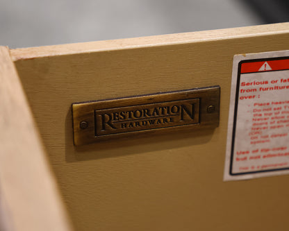 Restoration Hardware Mirrored Armoire