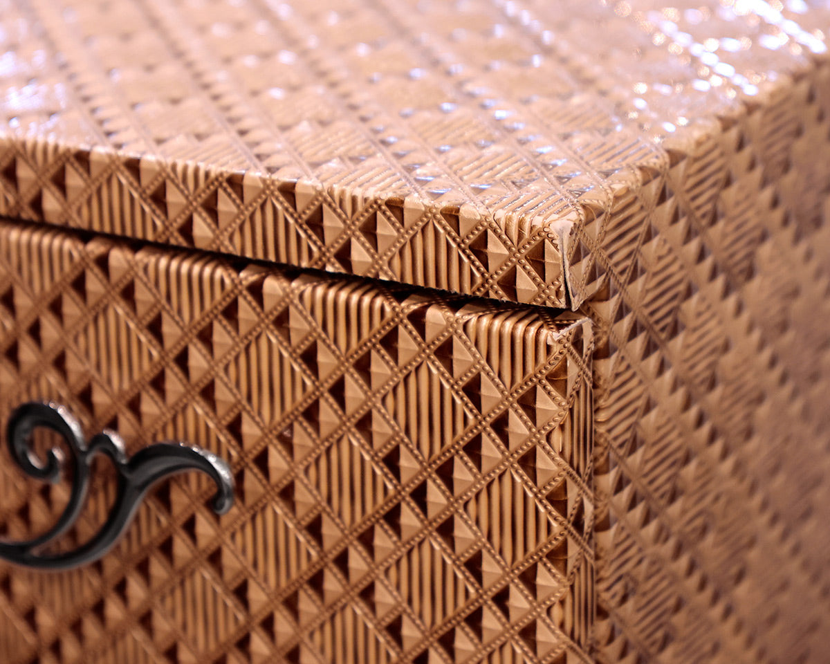 3-Drawer Wrapped Accent Chest