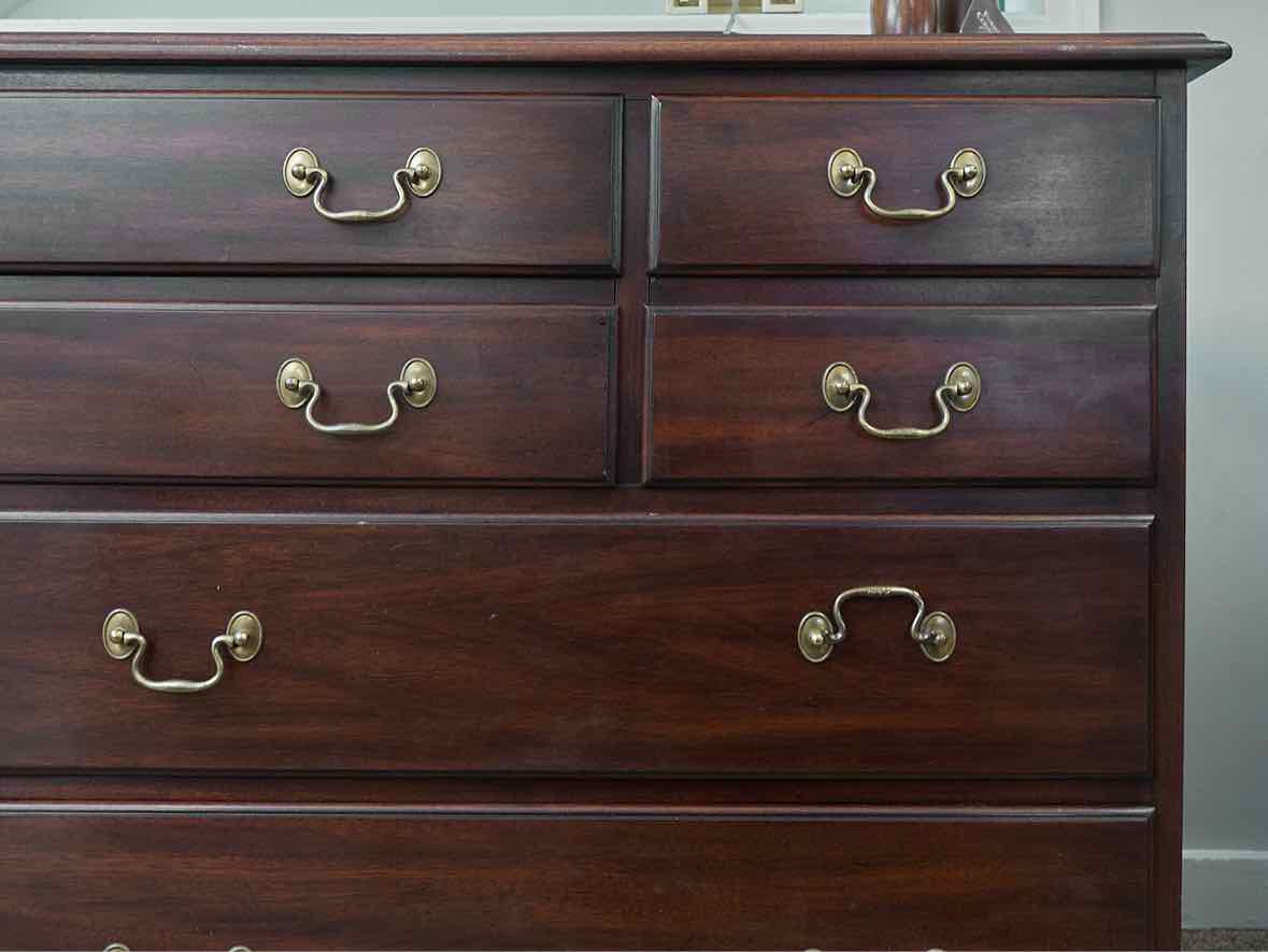 Henkel Harris Solid Mahogany Dresser
