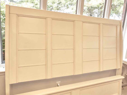 Ivory Panel King Bed