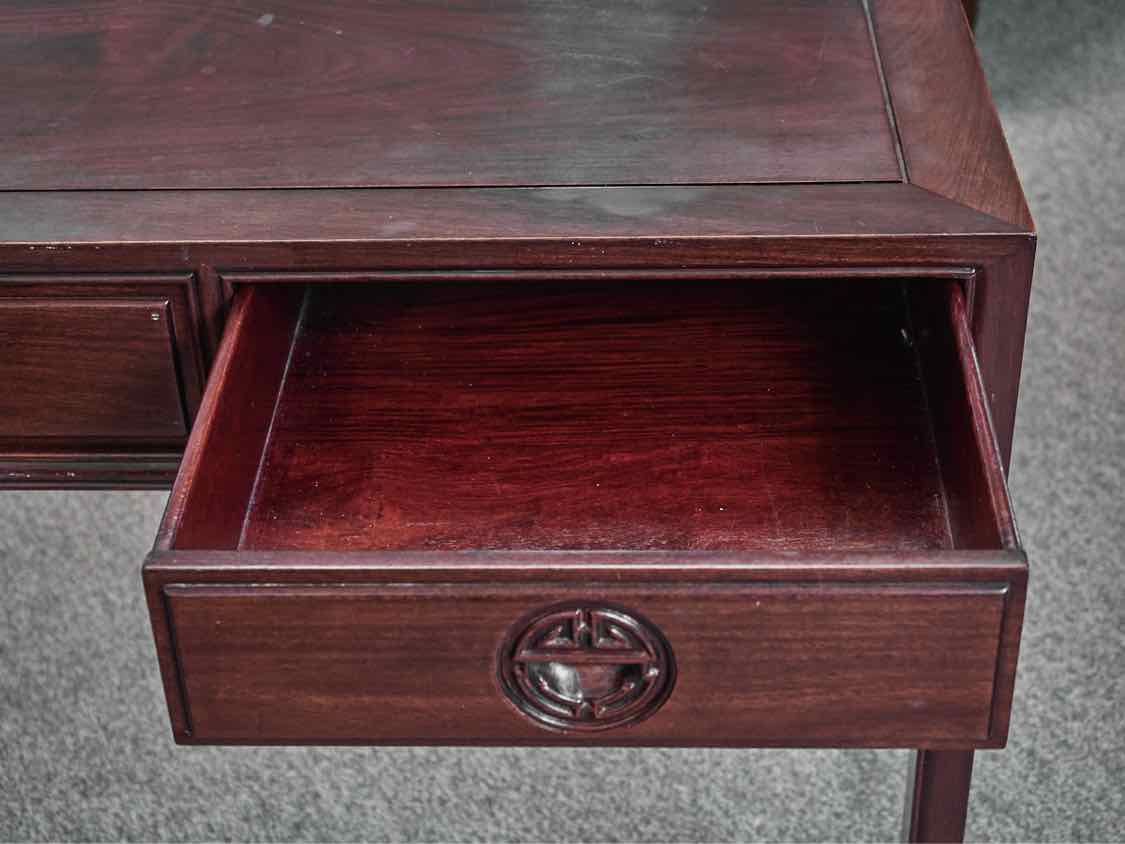 Asian Style Console Table in Cherry