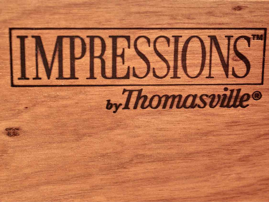 Pair of Thomasville Impressions 2 Drawer Nightstand