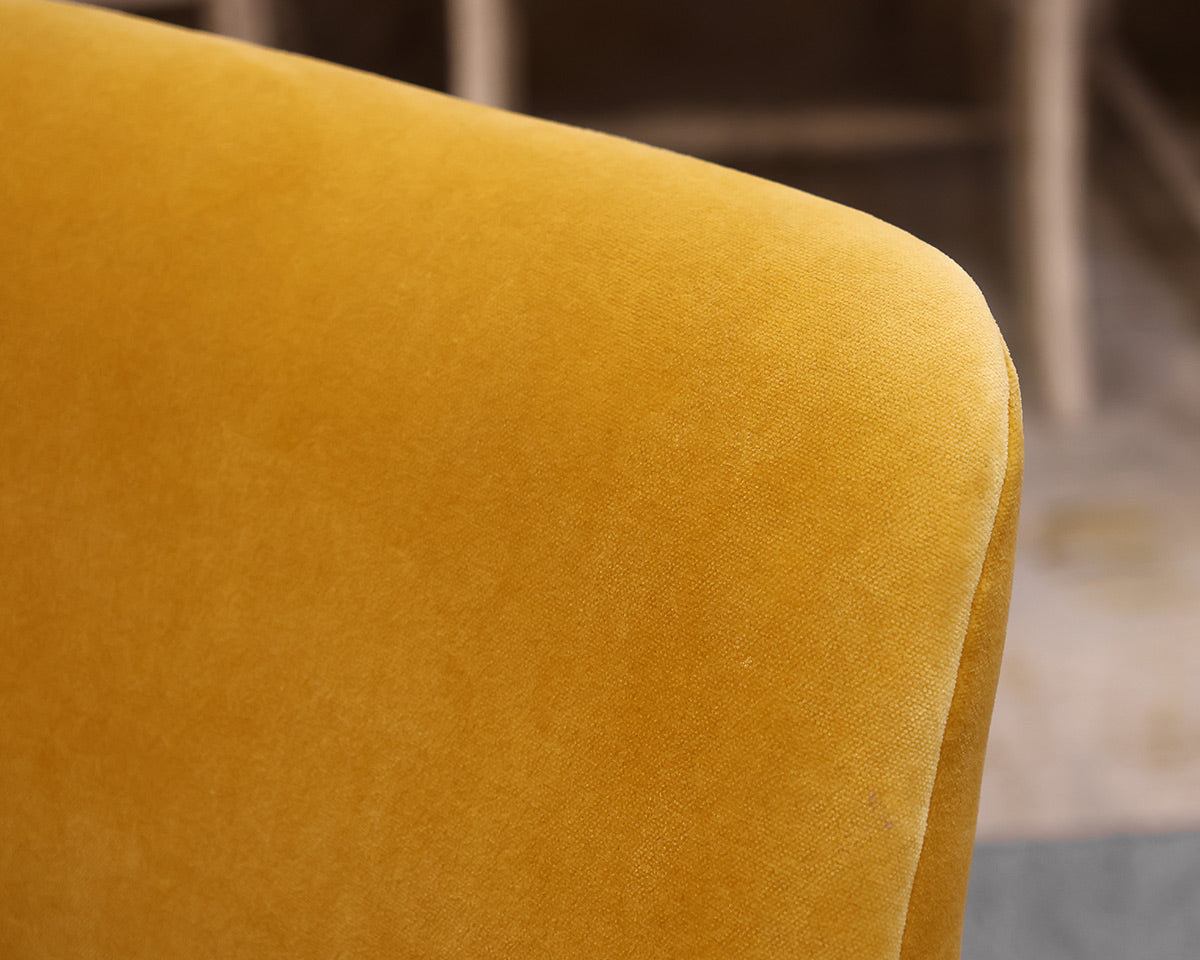Set of (6) Anthropologie Elowen Chairs in Performance Velvet