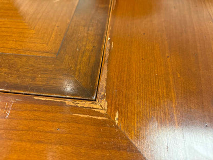 Italian Vintage Expanding Game Table w/ 4 Chairs