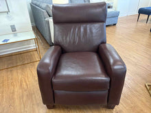 Barcalounger Chestnut Brown Leather Recliner